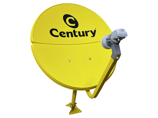 Antena Bipartida Century Banda Ku 60cm