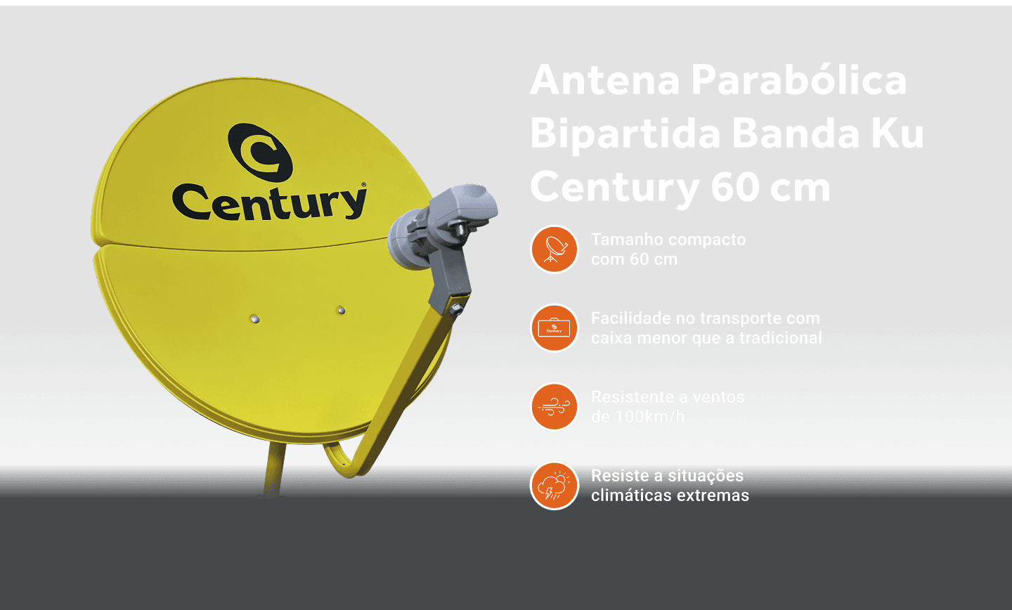 Antena Ku Century